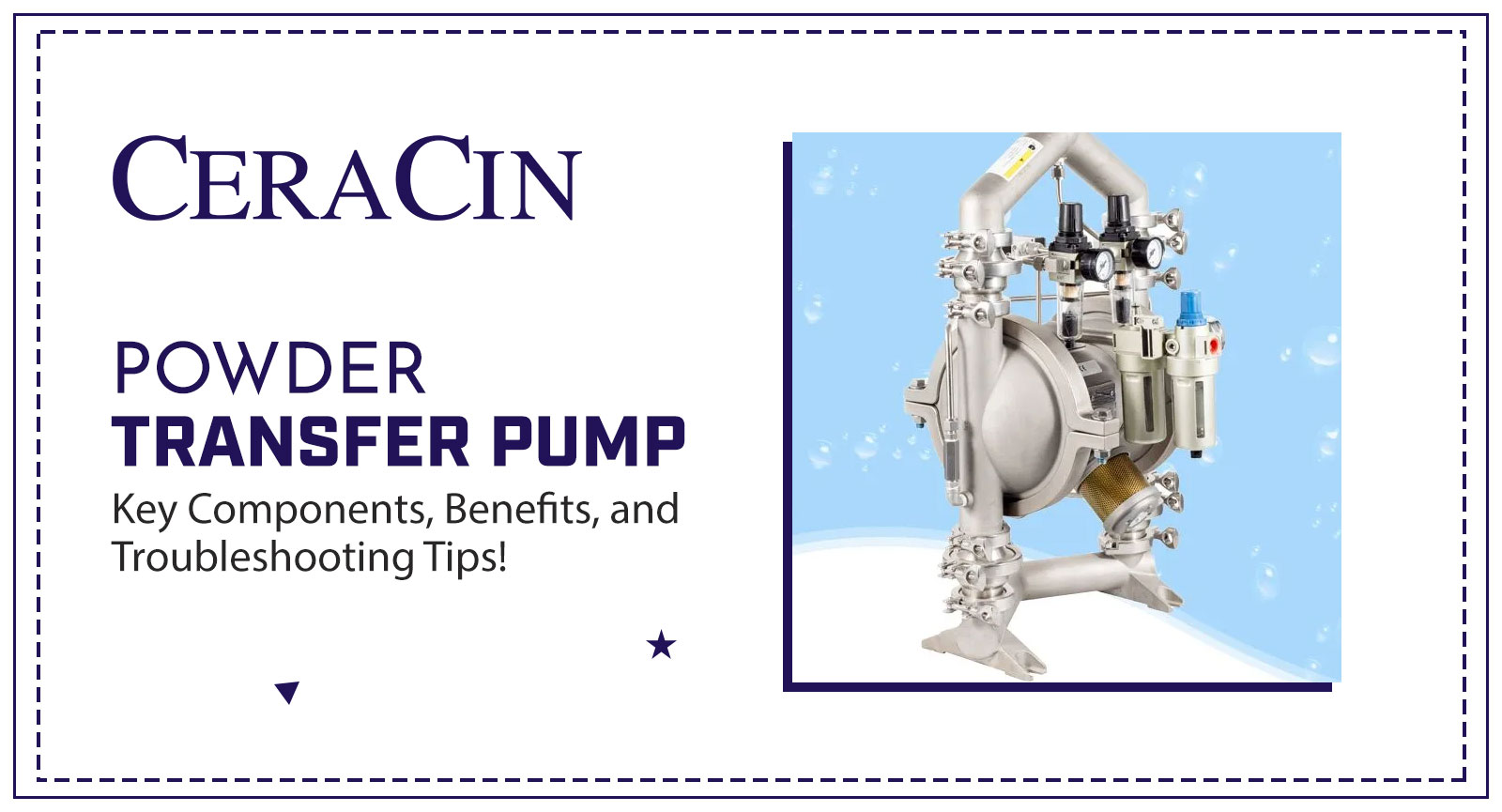 Powder Transfer Pump, Ceracin