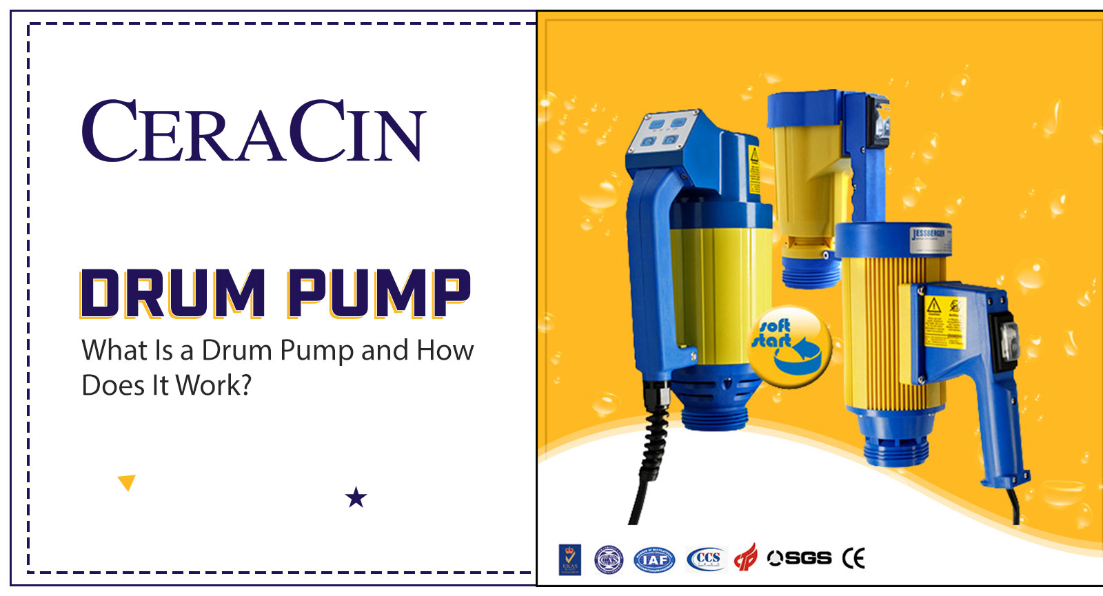 Drum Pump, Ceracin