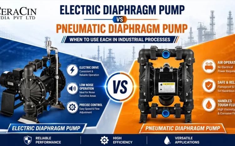  Electric Diaphragm Pump vs Pneumatic Diaphragm Pump: When to Use Each in Industrial Processes