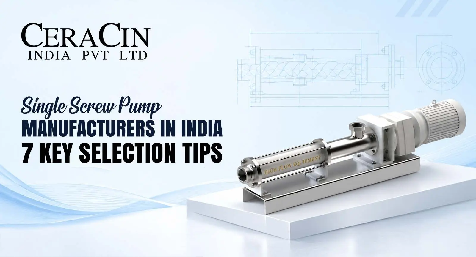 Screw Pump, Ceracin